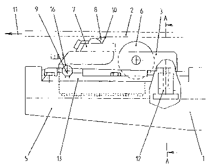 A single figure which represents the drawing illustrating the invention.